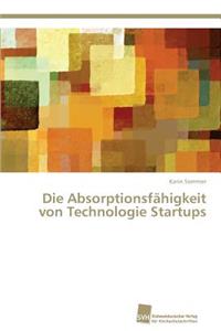 Absorptionsfähigkeit von Technologie Startups