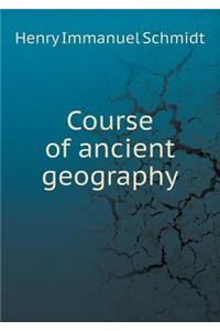Course of ancient geography
