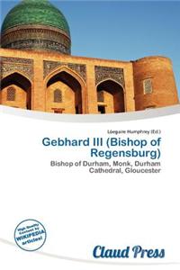 Gebhard III (Bishop of Regensburg)