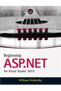 Beginning ASP.NET for Visual Studio 2015