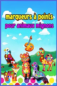 Marqueurs à pois pour animaux mignons