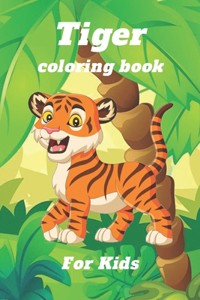 Tiger Coloring book for kids