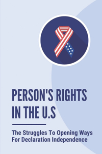 Person'S Rights In The U.S