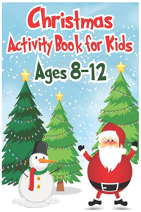 Christmas Activity Book For Kids Ages 8-12