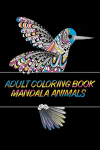 Adult Coloring Book Mandala Animals
