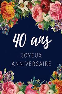 40 ans Joyeux Anniversaire