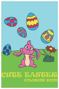 Cute Easter Coloring Book