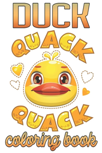 Duck Quack Quack Coloring book