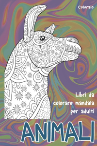 Libri da colorare Mandala per adulti - Coloralo - Animali