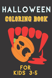 Halloween Coloring Book for Kids 3-5