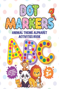 DOT MARKERS Animal Theme Alphabet Activities Book