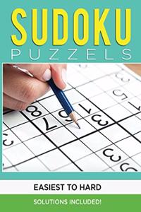 Sudoku Puzzels Easiest To Hard - Solutions Included