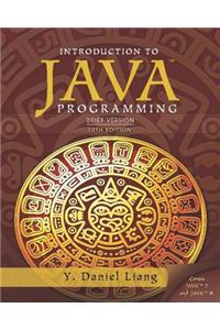 Intro to Java Programming: Brief Version with MyProgrammingLab Access Card Package