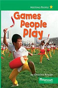 Harcourt Social Studies: Reader 6-Pack Above-Level Grade 1 Games People Play