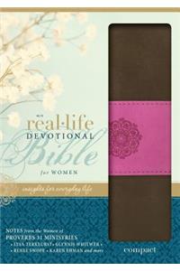 Real-Life Devotional Bible for Women-NIV-Compact Magnetic Closure