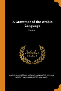 A Grammar of the Arabic Language; Volume 2