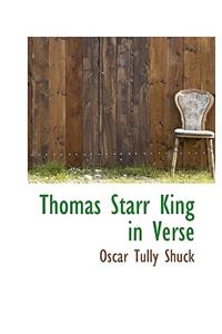 Thomas Starr King in Verse