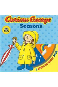 Curious George Seasons (Cgtv Spin-The-Wheel Board Book)