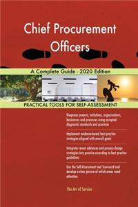 Chief Procurement Officers A Complete Guide - 2020 Edition