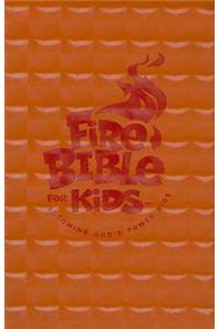 Fire Bible for Kids-NIV: Becoming God's Power Kids