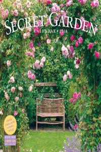 2018 Secret Garden Wall Calendar