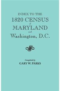 Index to the 1820 Census of Maryland and Washington, D.C.