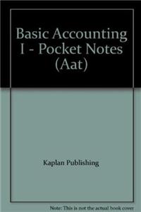Basic Accounting I  - Pocket Notes