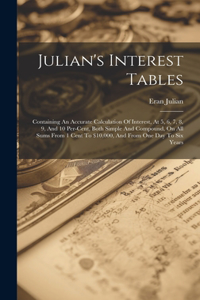 Julian's Interest Tables