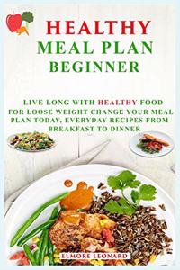 Healthy Meal Plan Beginner