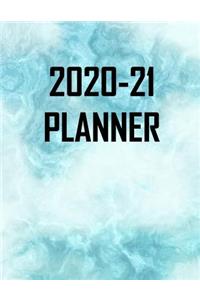 2020-21 Planner: Jan 2020 to Dec 2021. Large Daily, Weekly, Monthly planner and organizer to write in. Plenty of space for all your notes.