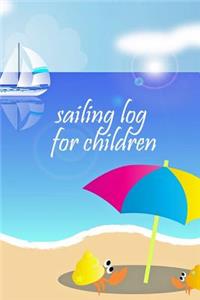 sailing log for children