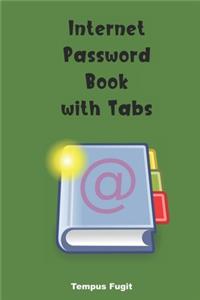 Internet Password Book With Tabs