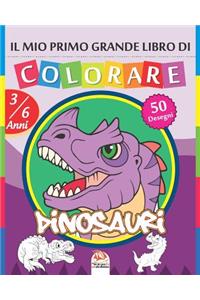 Il mio primo grande libro di colorare - Dinosauri