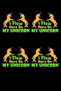 I Flew Here On My Unicorn