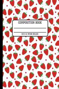 Composition Book Wide Ruled