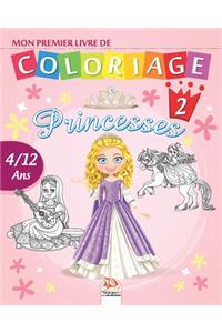 Mon premier livre de coloriage - Princesses 2