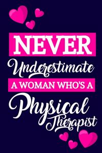 Never Underestimate A Woman Who's A Physical Therapist