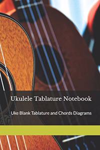 Ukulele Tablature Notebook