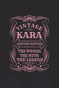 Vintage Kara Limited Edition the Woman the Myth the Legend