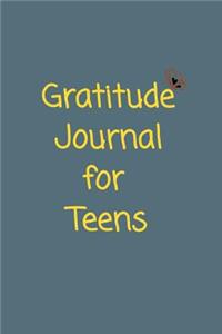 Gratitude Journal For Teens