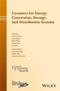 Ceramics for Energy Conversion, Storage, and Distribution Systems