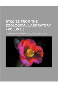 Studies from the Zoological Laboratory (Volume 5)