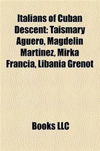 Italians of Cuban Descent