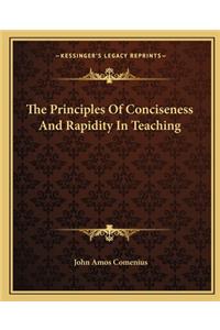 Principles Of Conciseness And Rapidity In Teaching