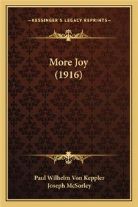 More Joy (1916)