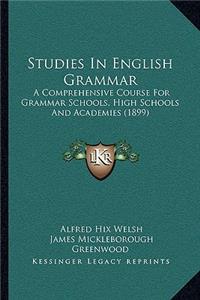 Studies in English Grammar