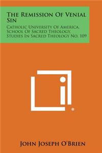 Remission of Venial Sin