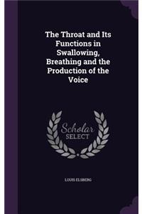 Throat and Its Functions in Swallowing, Breathing and the Production of the Voice