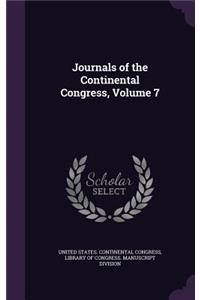 Journals of the Continental Congress, Volume 7