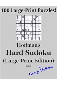 Hoffman's Hard Sudoku (Large Print Edition)